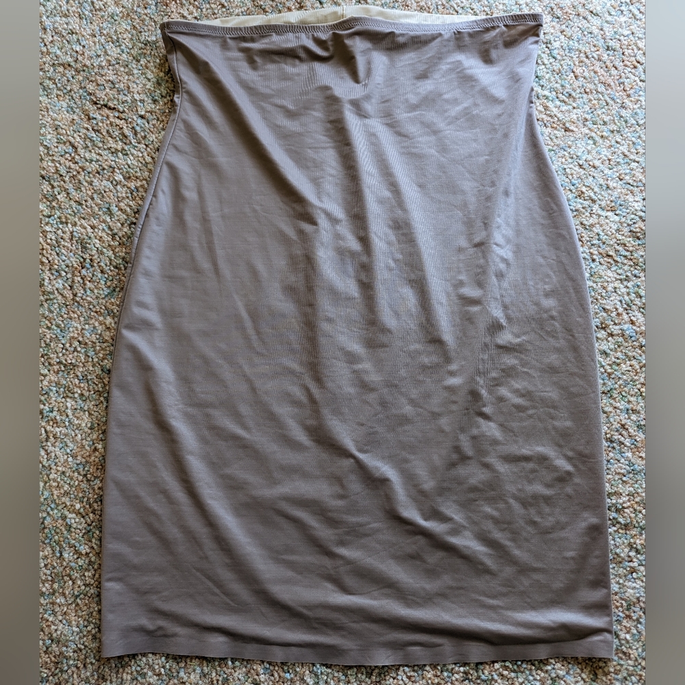 SPANX Two Timing Mineral Taupe Reversible Half Slip 1X